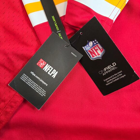 Nike NFL On Field Patrick Mahomes #15 Chiefs 3XL Jersey NWT Manufacturing Flaws - Picture 10 of 15